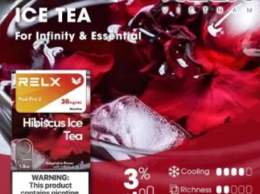 RELX電子煙彈│悅刻煙彈糖果六代Relx infinity -洛神冰茶口味 RELX電子煙彈│悅刻煙彈糖果六代Relx infinity -洛神冰茶口味