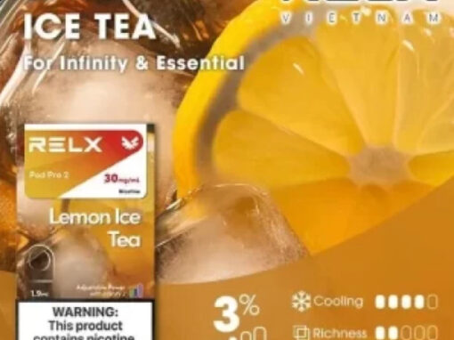 RELX電子煙彈│悅刻煙彈糖果六代Relx infinity -檸檬冰茶口味 RELX電子煙彈│悅刻煙彈糖果六代Relx infinity -檸檬冰茶口味