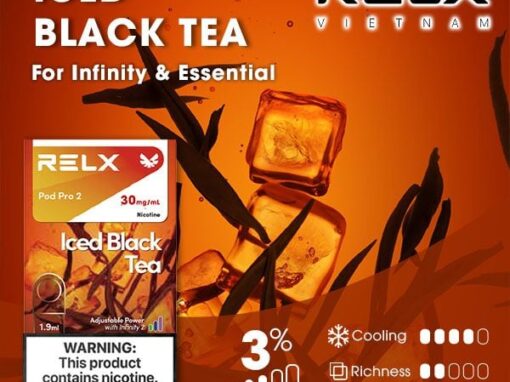 RELX電子煙彈-Relx infinity悅刻電子煙冰紅茶口味 RELX電子煙彈-Relx infinity悅刻電子煙冰紅茶口味