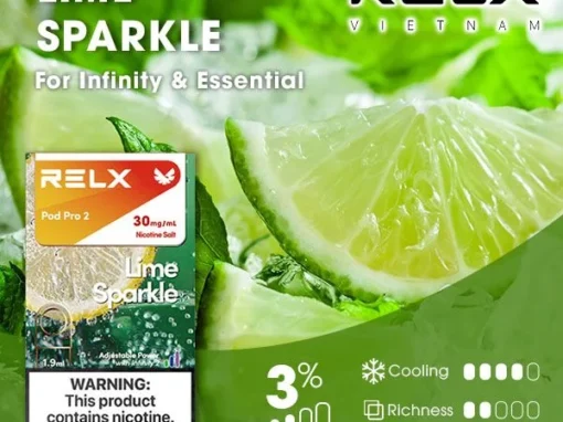 RELX電子煙彈│悅刻煙彈糖果六代Relx infinity -青檸氣泡口味 RELX電子煙彈│悅刻煙彈糖果六代Relx infinity -青檸氣泡口味