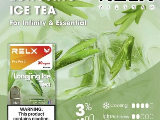 RELX電子煙彈-Relx infinity悅刻電子煙龍井冰茶口味 RELX電子煙彈-Relx infinity悅刻電子煙龍井冰茶口味