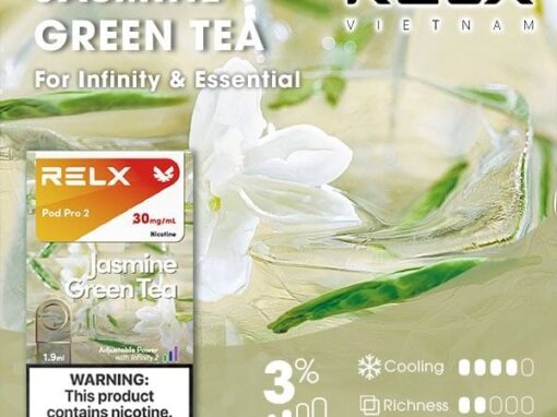 RELX電子煙彈-Relx infinity悅刻電子煙茉莉綠茶口味 RELX電子煙彈-Relx infinity悅刻電子煙茉莉綠茶口味
