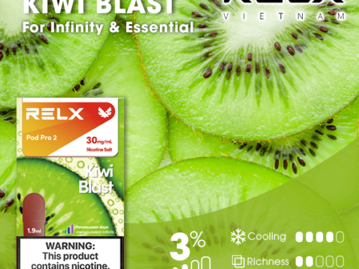 RELX電子煙彈│悅刻煙彈糖果六代Relx infinity -奇異果口味 RELX電子煙彈│悅刻煙彈糖果六代Relx infinity -奇異果口味