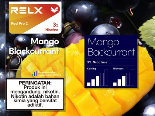 RELX電子煙彈-Relx infinity悅刻電子煙芒果黑加侖口味 RELX電子煙彈-Relx infinity悅刻電子煙芒果黑加侖口味