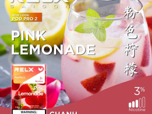 RELX電子煙彈│悅刻煙彈糖果六代Relx infinity -粉色檸檬口味 RELX電子煙彈│悅刻煙彈糖果六代Relx infinity -粉色檸檬口味